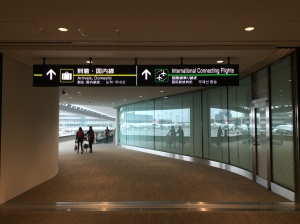 Narita Airport arrival hall